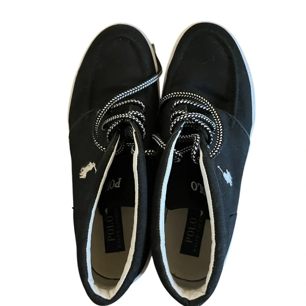 Polo by Ralph Lauren Black Men’s Boat Shoes